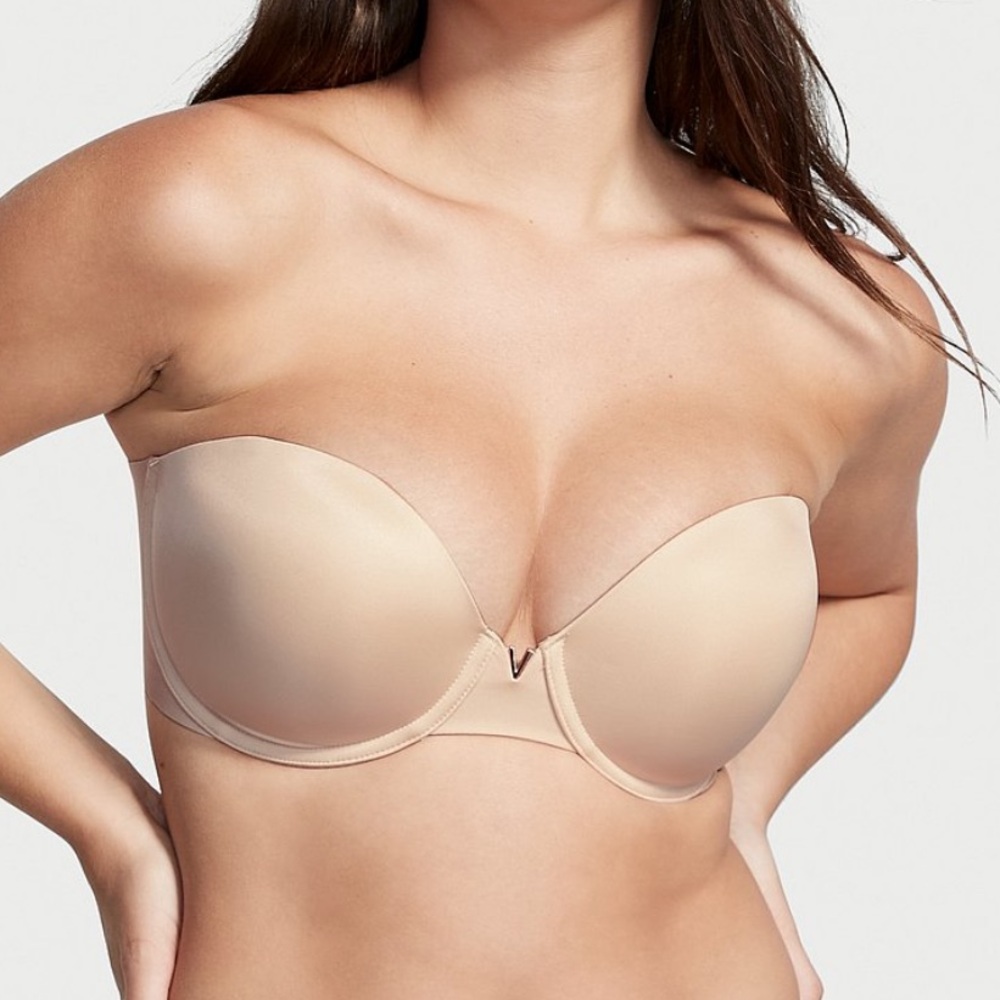 Victoria's Secret Bare Illusions Smooth Uplift Strapless Bra